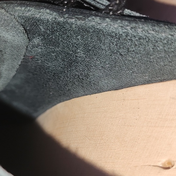 TROENTORP Audubon Black Swedish Wooden Clogs Size 36 - Picture 12 of 12